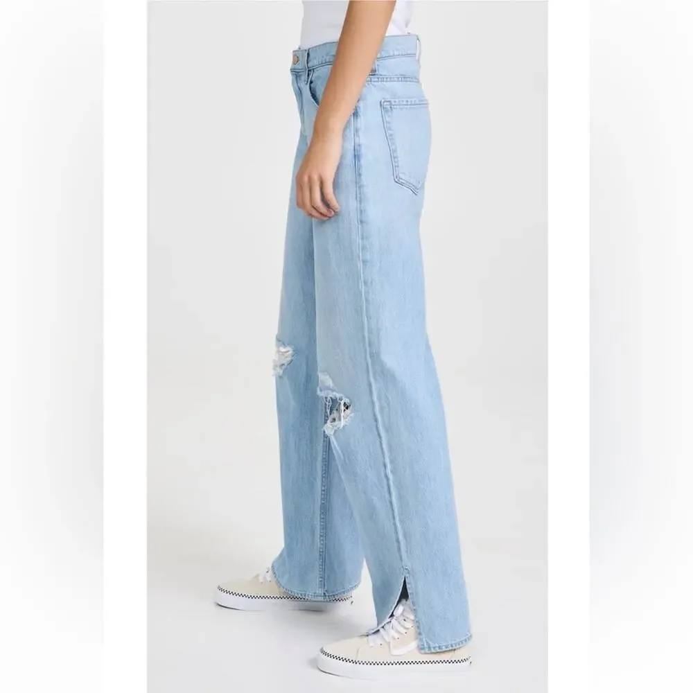 Mother Snacks The Fun Dip Puddle Slice Jeans in Lots of Nibbles Women’s Size 30 - Picture 3 of 14